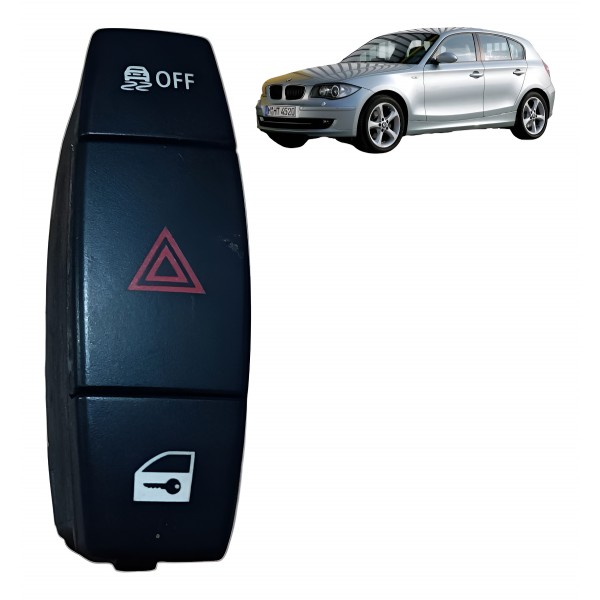 Botão Comando Pisca Alerta Tração Bmw 118i 120i 2008 A 2013