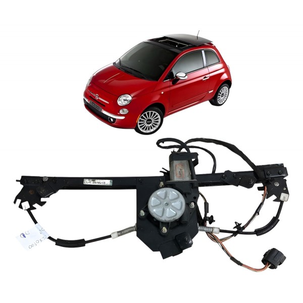 Maquina Vidro Elétrico Fiat 500 2011 2012 2013 Direita Origi