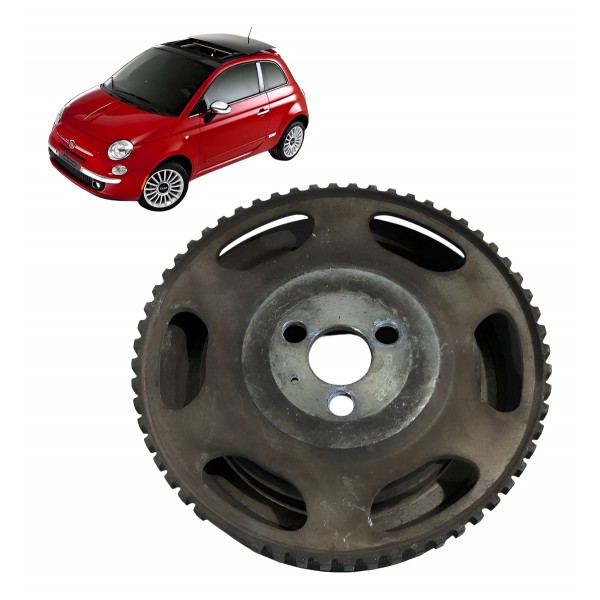 Polia Eixo Virabrequim Motor Fiat 500 1.4 8v 2011 2012 2013