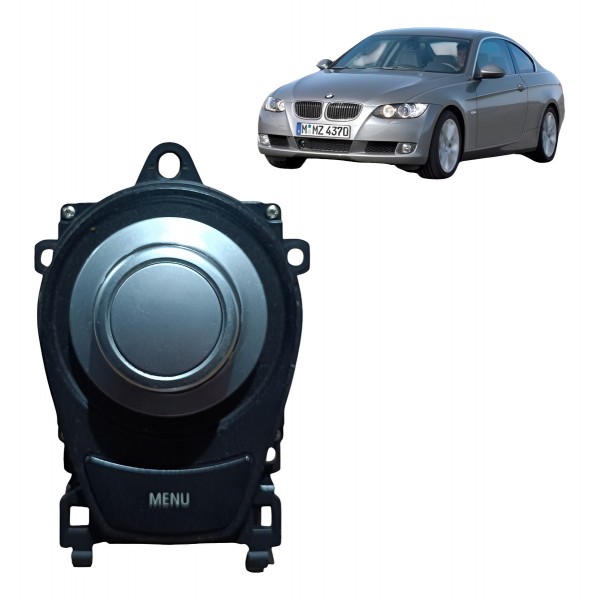 Comando Botão Multimídia Idrive Bmw 335i 325i 2007 A 2012