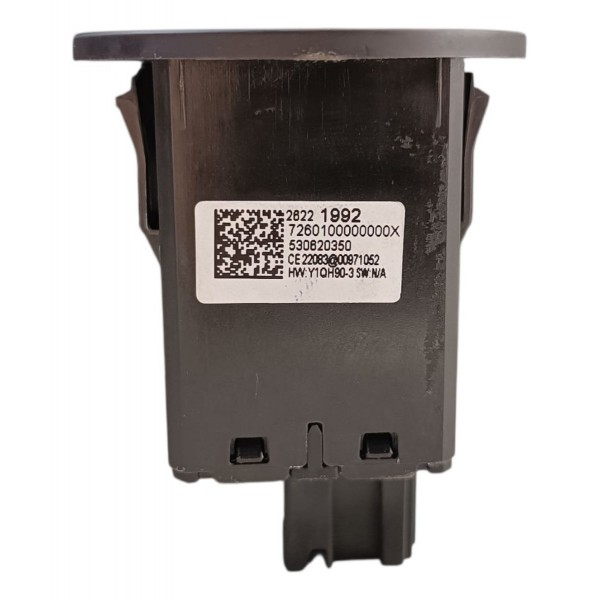 Botão Chave On Off Airbag Passenger Gm Onix 2020 A 2025