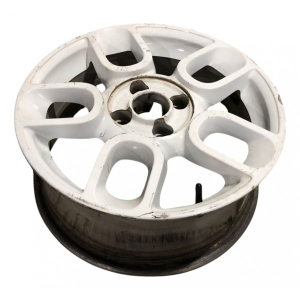 Roda Liga Aro 15 Fiat 500 2012 2013 2014 2015 Original 4x100 - Branco