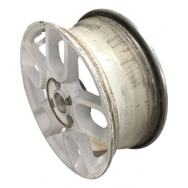 Roda Liga Aro 15 Fiat 500 2012 2013 2014 2015 Original 4x100 - Branco