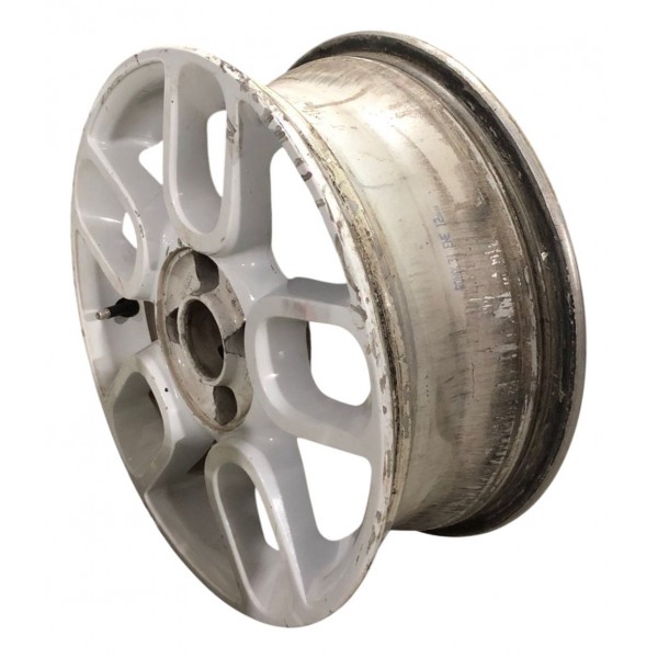 Roda Liga Aro 15 Fiat 500 4x100 2012 2013 2014 2015 Original - Branco