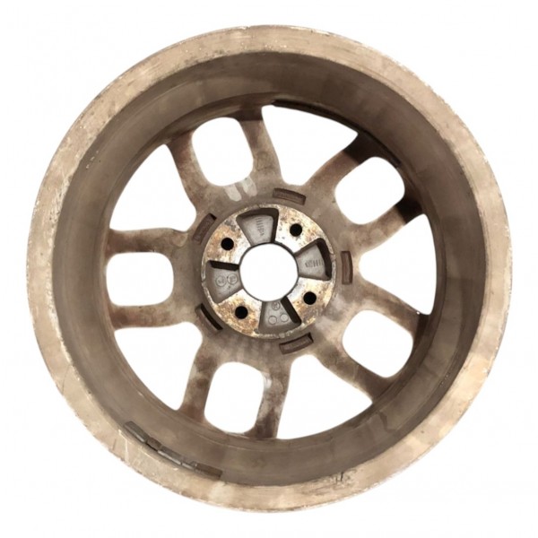 Roda Liga Aro 15 Fiat 500 4x100 2012 2013 2014 2015 Original - Branco