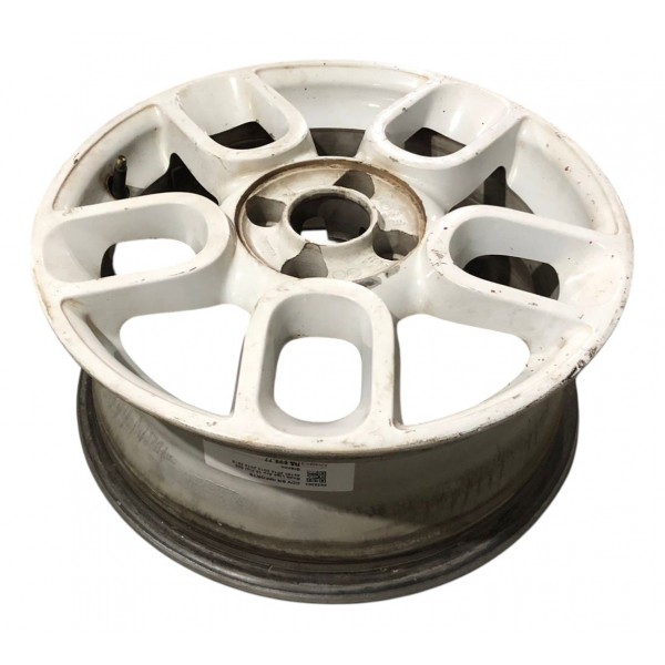 Roda Liga Aro 15 Fiat 500 4x100 2012 2013 2014 2015 Branco - Branco