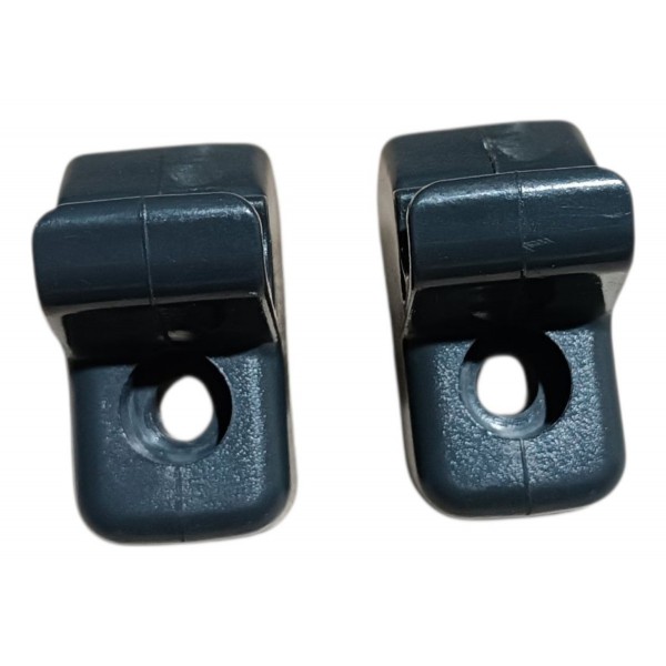 Par Suporte Fixo Quebra Sol Fiat 500 2012 2013 2014 2015