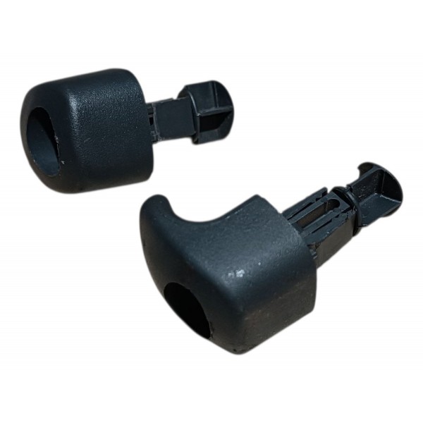 Par Gancho Suporte Forro Teto Fiat 500 2012 2013 Teto Solar