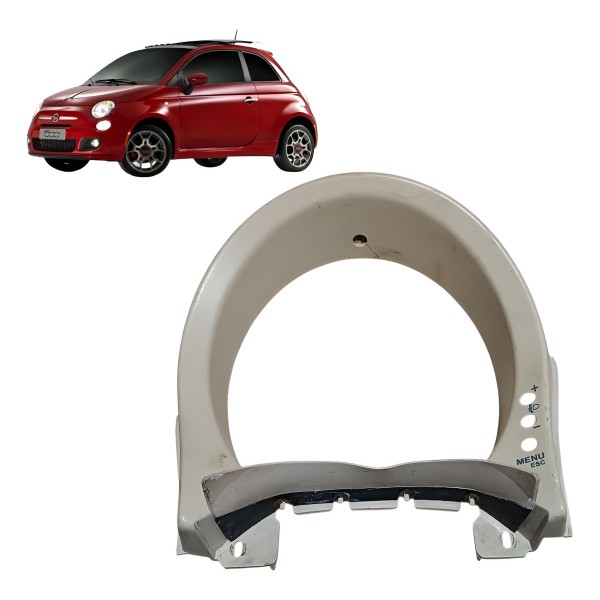 Moldura Painel Instrumentos Fiat 500 2012 2013 2014 Original