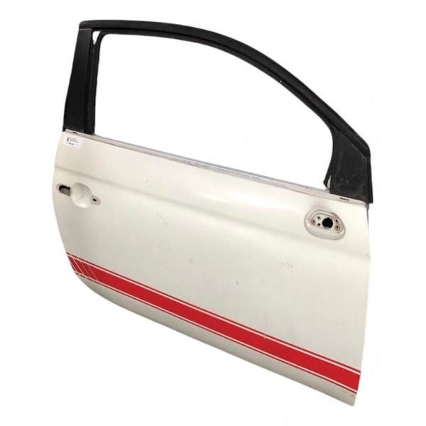 Porta Direita Fiat 500 Original 2011 2012 2013 2014 2015 - Dianteira - Direito - Branco