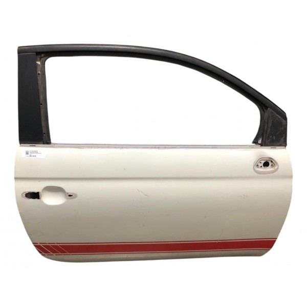 Porta Direita Fiat 500 Original 2011 2012 2013 2014 2015 - Dianteira - Direito - Branco
