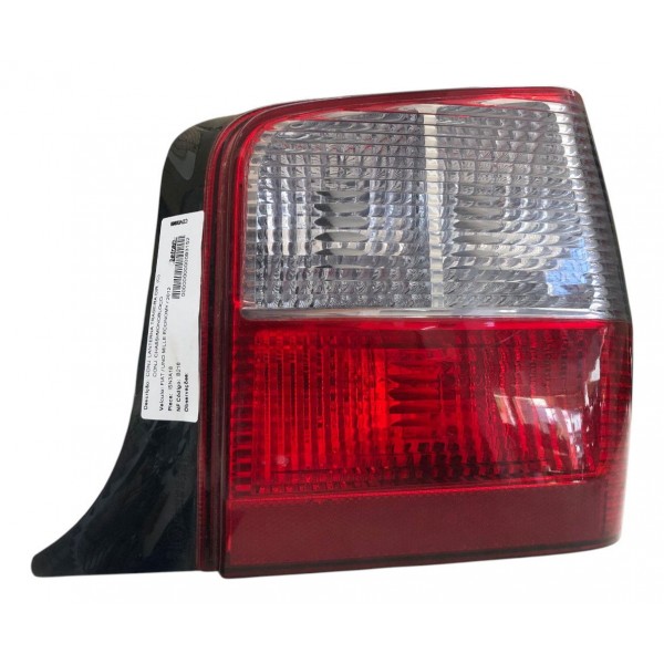 Lanterna Traseira Direita Fiat Uno Mille 2007 2008 A 2012 - Direito/passageiro - Vermelho