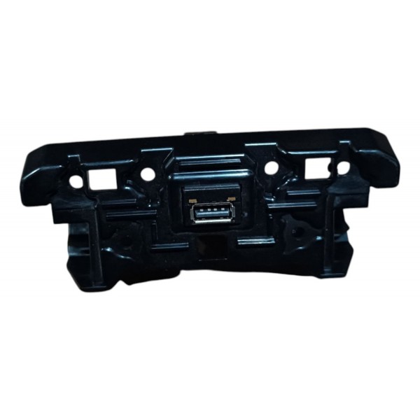 Suporte Entrada Usb Console Traseiro Vw Polo 2018 A 2022