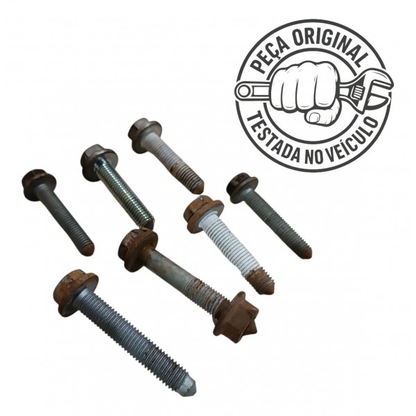 Jogo 7 Parafusos Caixa Cambio Gol Voyage Saveiro G6 G7 G8