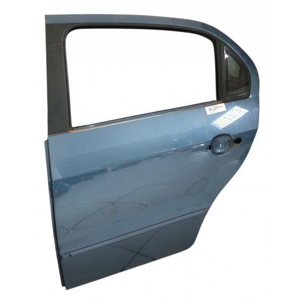 Porta Traseira Esquerda Vw Gol Voyage G5 G6 G7 G8 2009 2021 - Traseira - Esquerda - Azul