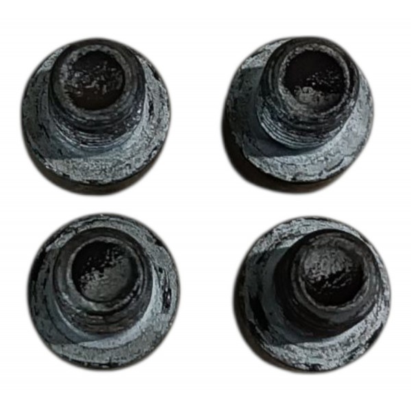 Jogo 4 Parafusos Polia Virabrequim Gol Voyage Saveiro G6 G7