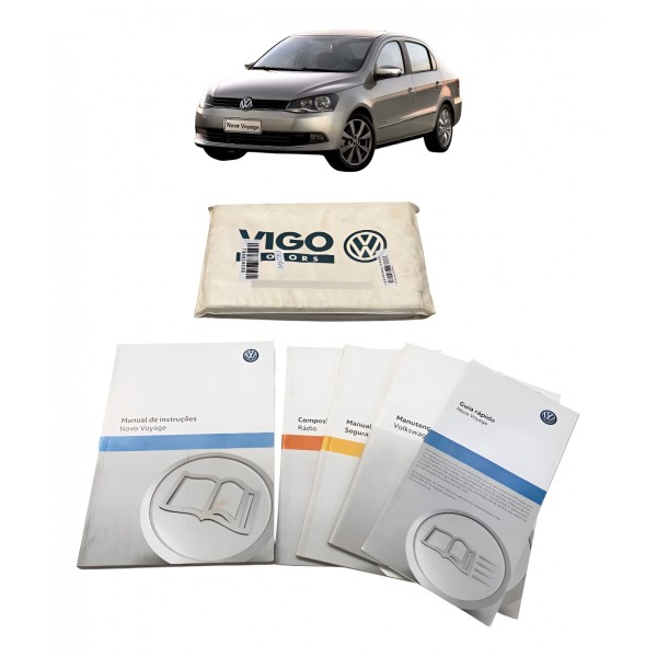 Manual Instrução Proprietário Vw Voyage G7 2016 2017 2018