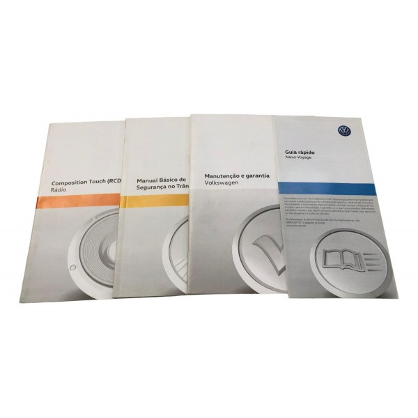 Manual Instrução Proprietário Vw Voyage G7 2016 2017 2018
