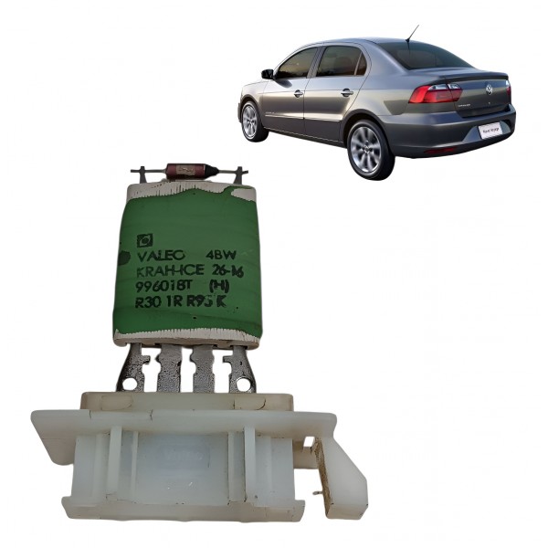 Resistencia Ventilador Interno G5 G6 Voyage Saveiro Fox - Branco