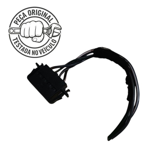 Plug Chicote 4 Fios Resistencia Ventilador Interno Voyage G7