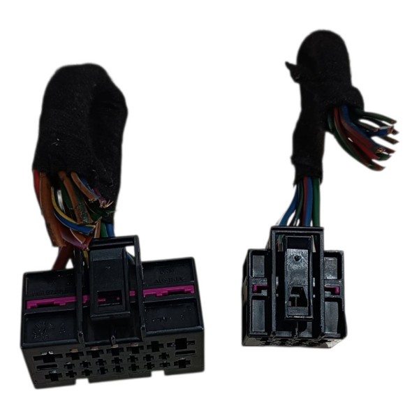 Par Plug Chicote Elétrico Modulo Conforto Voyage Gol G6 G7