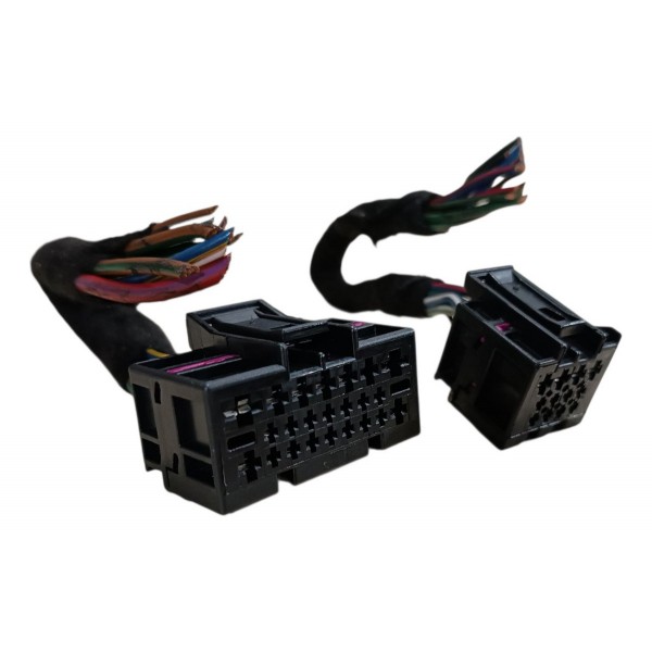 Par Plug Chicote Elétrico Modulo Conforto Voyage Gol G6 G7