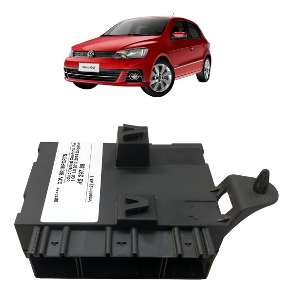 Modulo Central Conforto Vw Gol G6 G7 1.0 2012 2018 Original