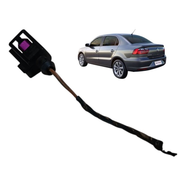 Plug Chicote Elétrico Buzina Caracol Gol Saveiro Voyage G7