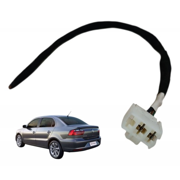 Plug Chicote Elétrico Tomada 12v Gol Saveiro Voyage G7 G8