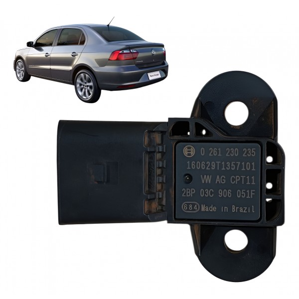 Sensor Map Fluxo Ar Original Vw Gol Saveiro 1.6 G5 G6 G7 G8