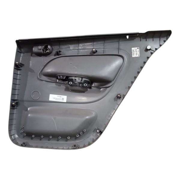 Painel Forro Porta Traseiro Esquerdo Vw Gol Voyage G7 Cinza - Cinza