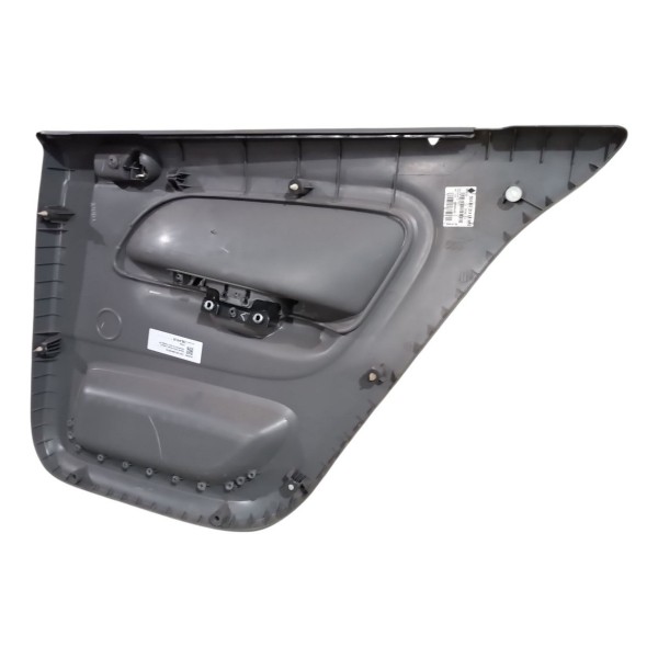 Painel Forro Porta Traseiro Esquerdo Vw Gol Voyage G7 Cinza - Cinza