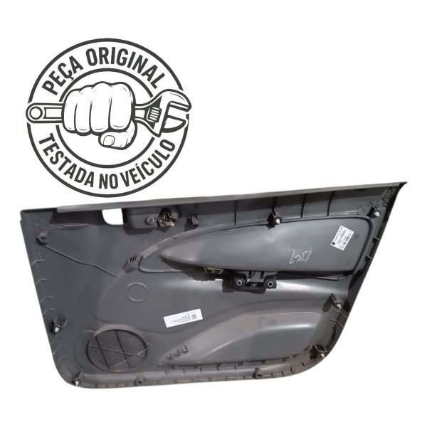 Painel Forro Porta Dianteiro Esquerdo Gol Voyage G7 Cinza - Cinza