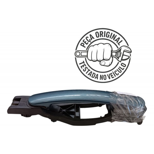 Maçaneta Externa Porta Vw Gol Voyage G6 G7 Traseira Direita - Azul - Traseira