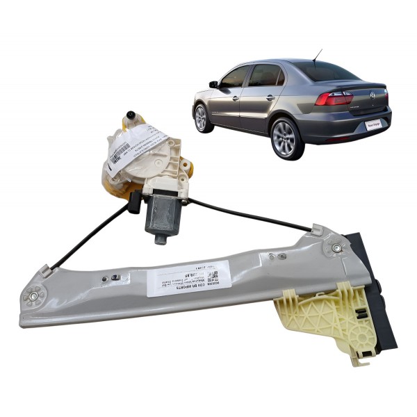 Maquina Vidro Elétrico Vw Gol Voyage G6 G7 Traseira Direita