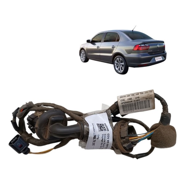Chicote Porta Traseira Vw Voyage Gol G6 G7 5u4971161e Orig