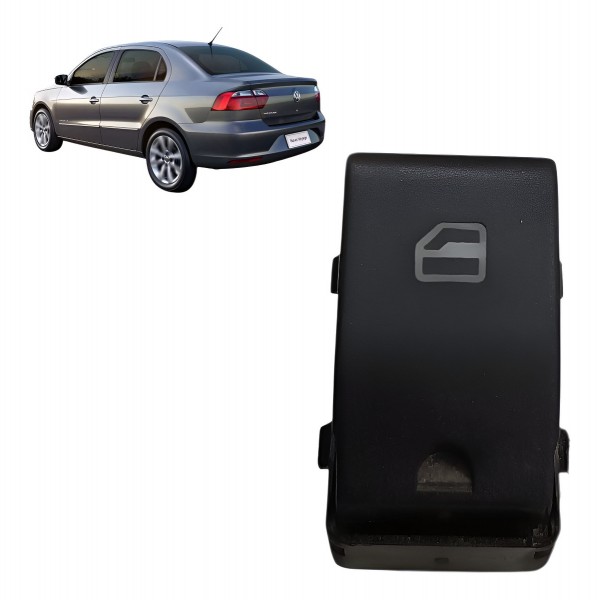 Botão Vidro Elétrico Gol G5 G6 Voyage G7 Dianteiro Direito