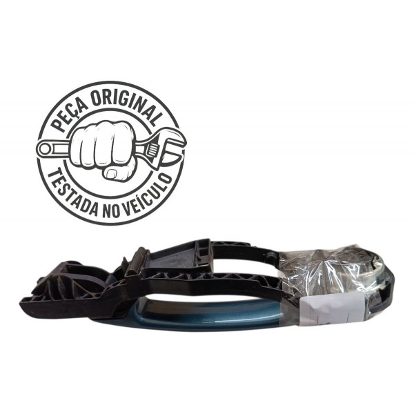 Maçaneta Externa Vw Voyage Gol G6 G7 G8 Dianteira Direita - Azul - Dianteira