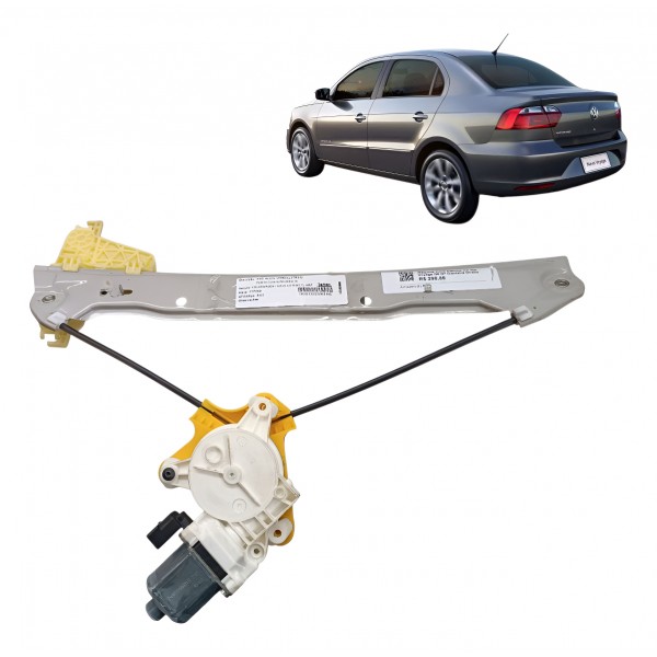 Maquina Vidro Elétrico Vw Gol Voyage G6 G7 Dianteira Direita