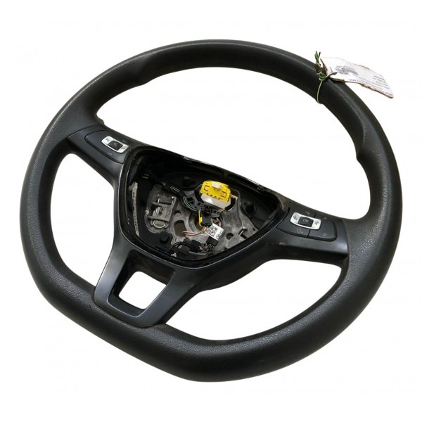 Volante Direção Motorista Vw Gol Voyage Saveiro G7 2017 2018 - Preto