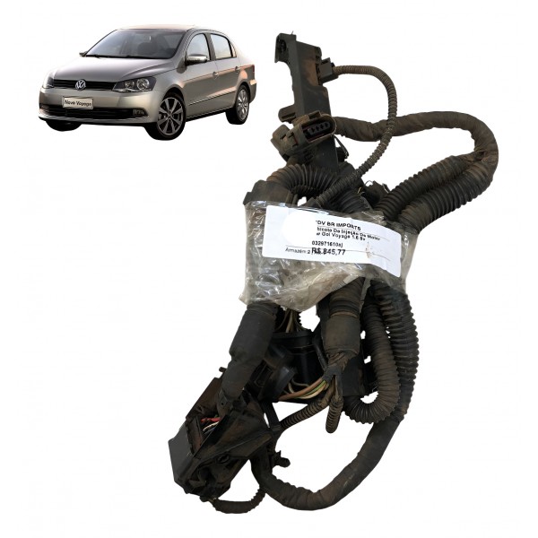 Chicote De Injeção De Motor Vw Gol Voyage 1.6 8v 032971610ej