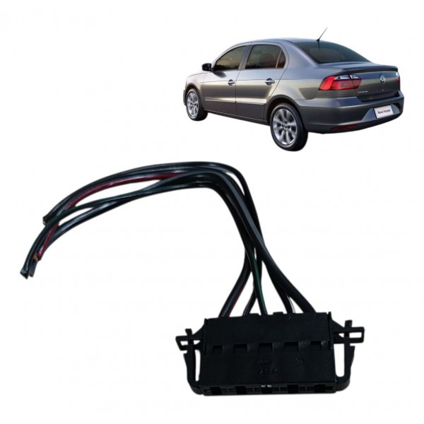 Plug Chicote 5 Fio Comando Ar Condicionado Voyage Gol G7 G8