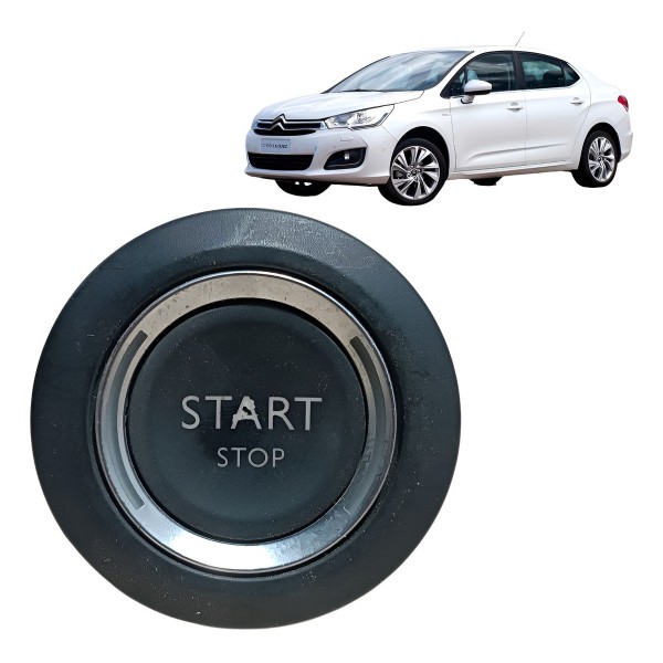 Botão Partida Ignição Start Stop Citroën C4 Lounge 2014 2015