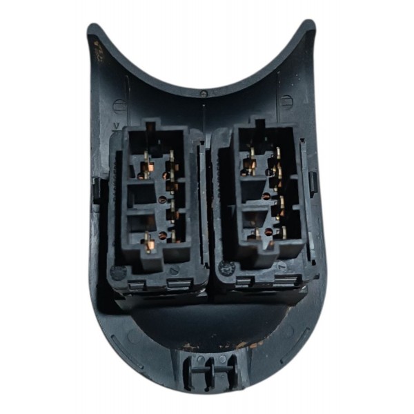 Botão Vidro Duplo Dianteiro Esquerdo Citroen C3 2003 A 2012