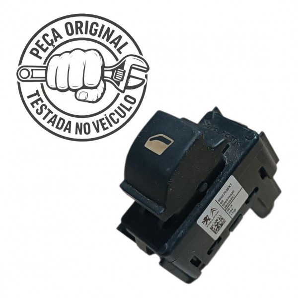 Botão Vidro Traseiros Citroen C4 Lounge 2018 2019 2020