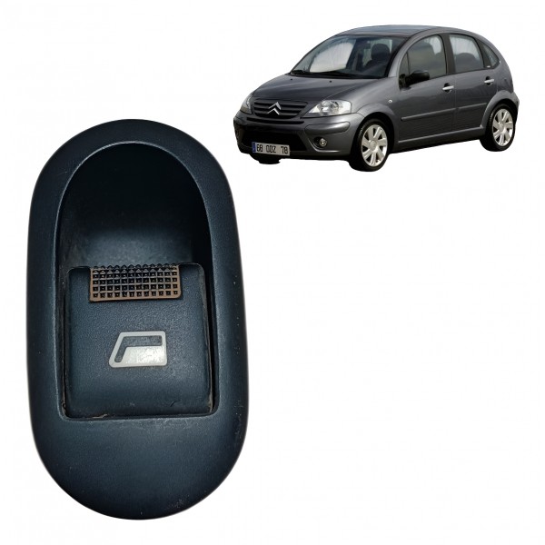 Botão Interruptor Vidro Traseiros Citroen C3 2005 A 2012