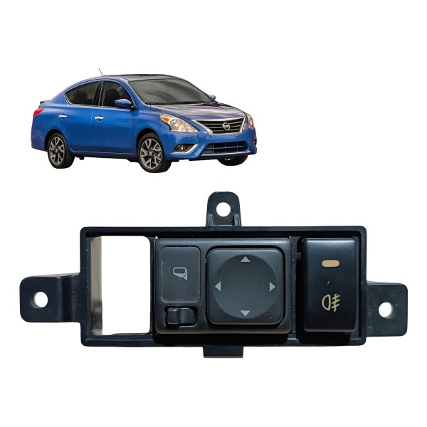 Botão Comando Retrovisor Nissan March Versa 2015 A 2020