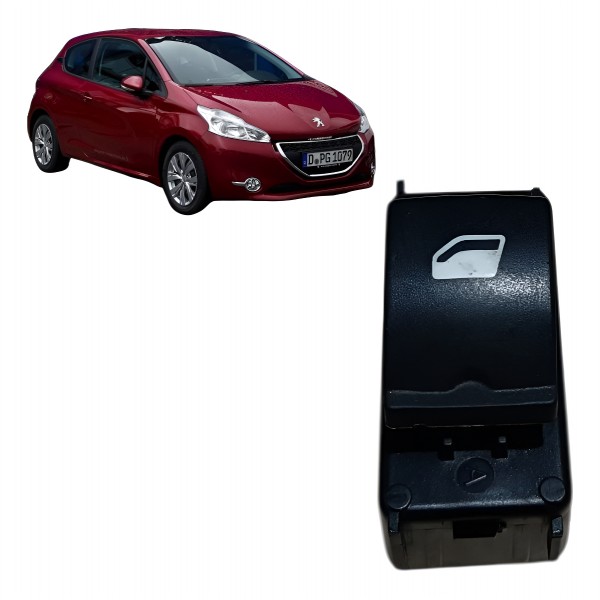 Botão Vidro Dianteiro Direito Peugeot 208 2012 2013 A 2021