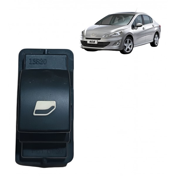 Botão Interruptor Vidro Traseiros Peugeot 408 2011 A 2017
