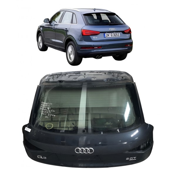 Tampa Traseira Porta Malas Audi Q3 2012 2013 2014 Sem Vidro